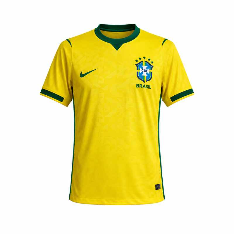 Camisa Brasil  CONCEITO 2026/27 Torcedor Masculina GOLA VERDE