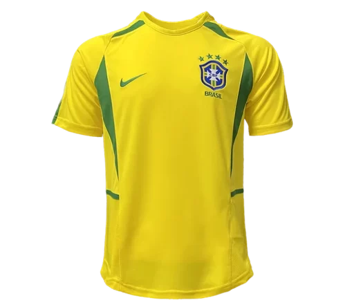 Camisa Brasil Titular 2002 Retro
